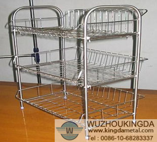 Stainless steel kitchen racks