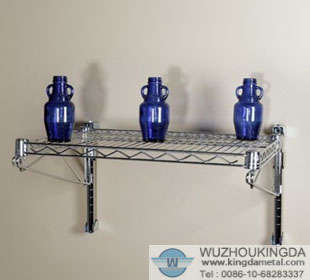 Stainless steel kitchen shelves