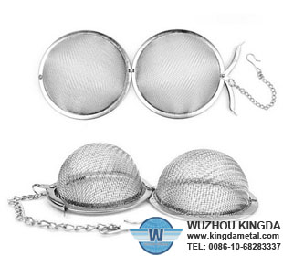 Stainless steel mesh tea strainer