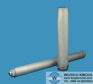 Stainless steel metal mesh water filter cartridge