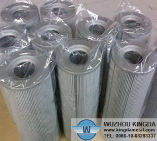 Stainless steel oil filter cartridge