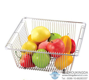 Stainless steel over sink dish drainer