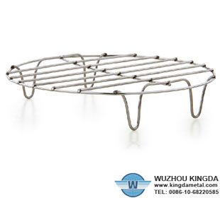 Stainless steel round cake rack