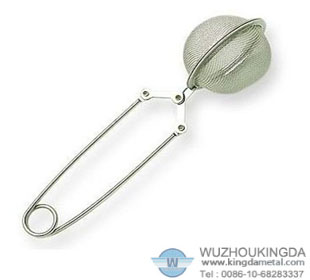 Stainless steel teaspoon infuser