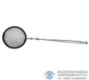 Stainless steel teaspoon infuser