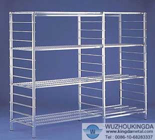 stainless steel wire shelf