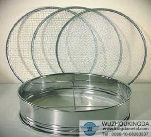 Stainless steel wire test sieve