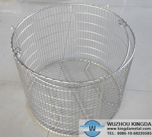 Stainless wire egg baskets