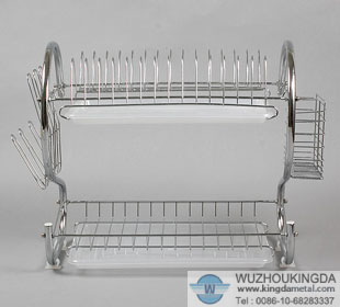 Stainless wire kitchen rack
