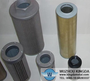 Stainless wire mesh filter cartridge
