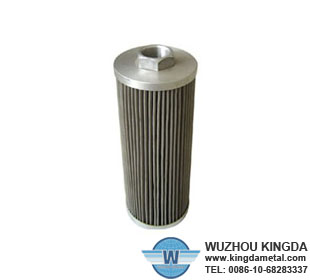 Stainless woven mesh filter elements