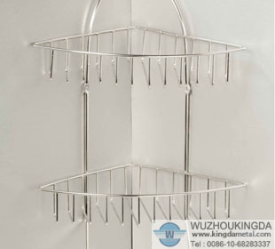 Steel corner rack