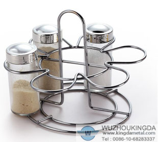 steel spice rack