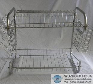 Steel wire kitchen rack