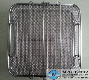 Sterilize processing mesh holder