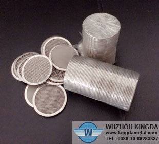 Three-layer filter disc
