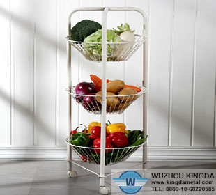 Vegetable steel rack
