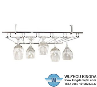 Wine glass rack