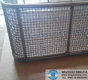 Wire baskets for storage