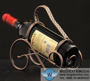 Wire forms for wine bottles