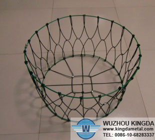 Wire laundry baskets