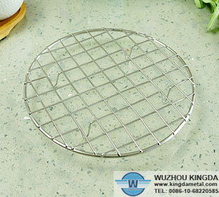 Wire mesh cooking racks