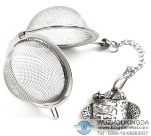 Wire mesh tea infuser ball