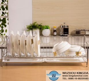 Wire plate rack