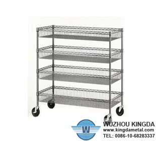 wire rack shelving closet