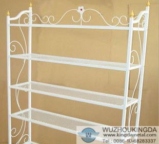Wire shoe rack