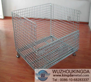 Wire storage containers