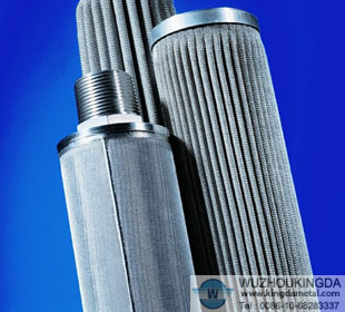 Woven mesh filter cartridge