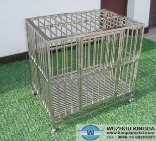 Stainless-steel-dog-crate-01