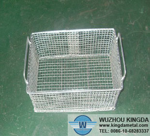 Galvanized Metal Basket